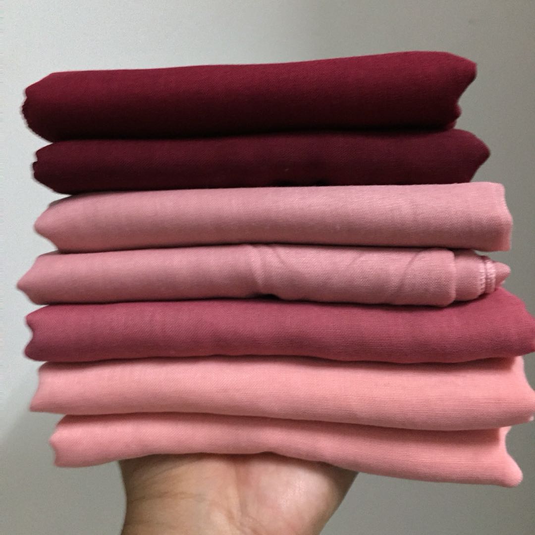 Tudung Bawal Cotton Plain Muslimah Fashion Scarves On Carousell