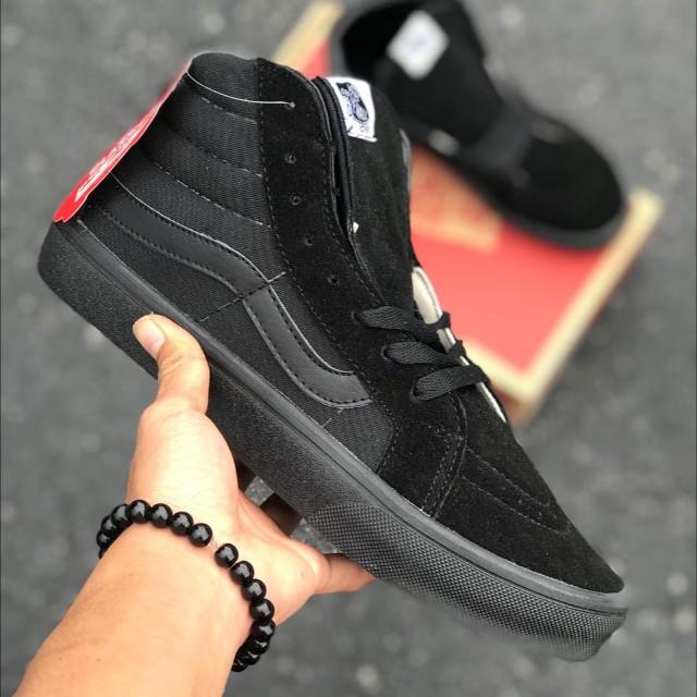VANS SK8 HIGHCUT TRIPLE BLACK 39 43 rm140.00 promo new