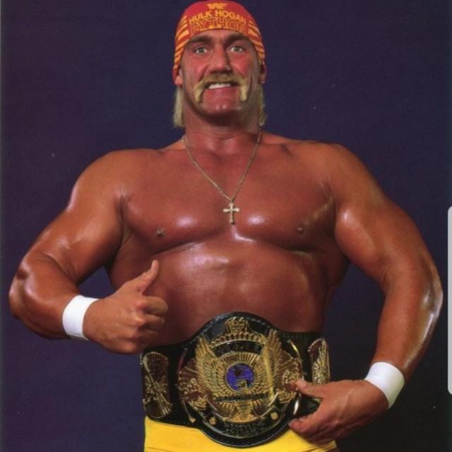 WWF WWE WINGED EAGLE HEAVYWEIGHT CHAMPION BELT HULK HOGAN ULTIMATE ...