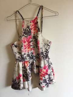 Floral fashion top