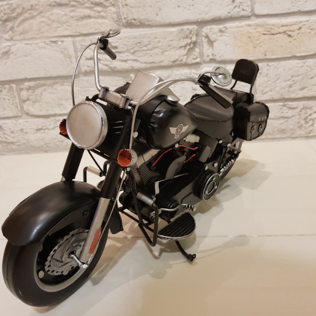1/6 Scale Harley Davidson Fatboy Motorcycle Bike, Hobbies & Toys, Toys ...