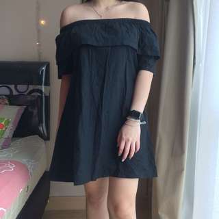 Black Sabrina Dress