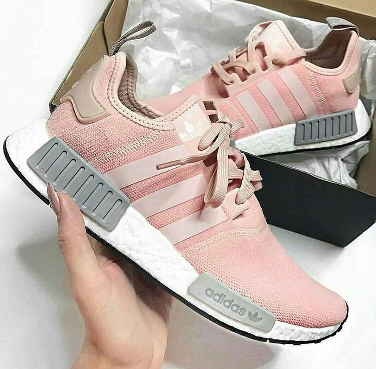 adidas pink and grey r1