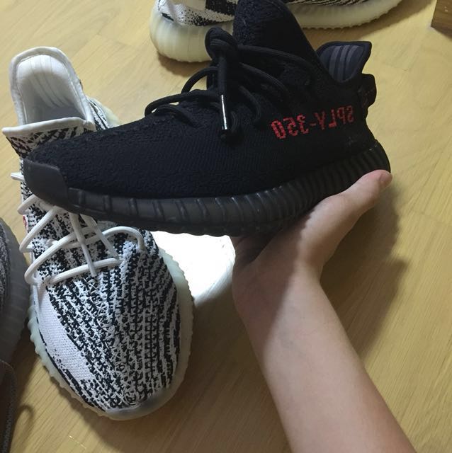 Adidas yeezy boost 350 bred Men s Fashion Footwear Sneakers on
