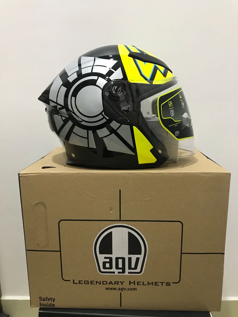AGV K5 JET Winter test, Auto Accessories on Carousell