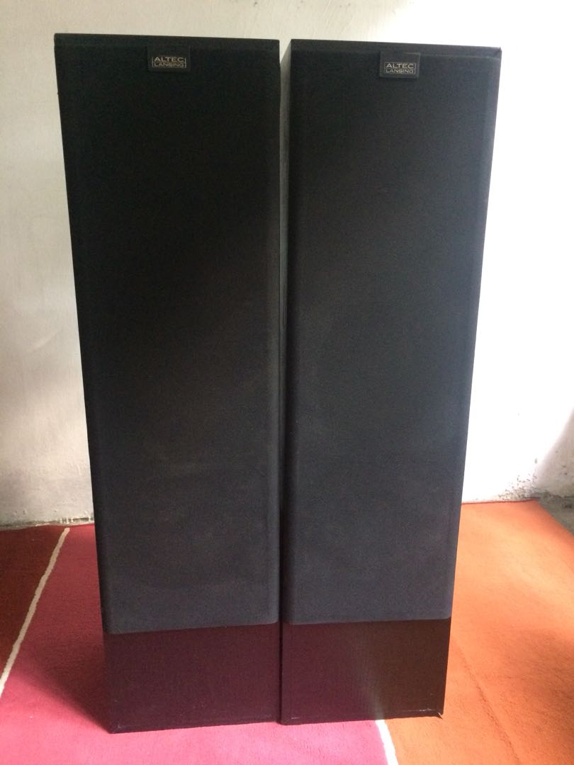 Altec lansing 100 tower speakers on sale