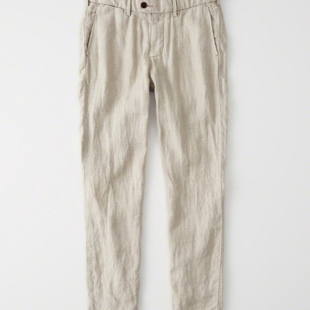 abercrombie linen pants