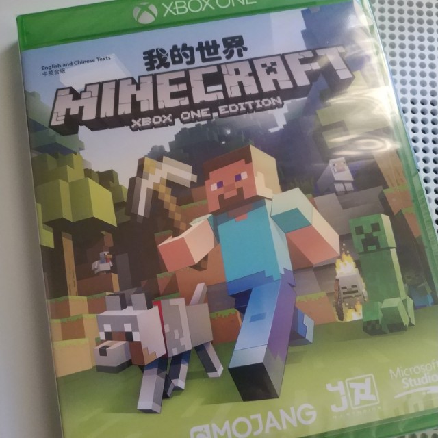 Bnib Minecraft Xbox One Original Game Disk English Chinese Ver Video Gaming Video Games Xbox On Carousell