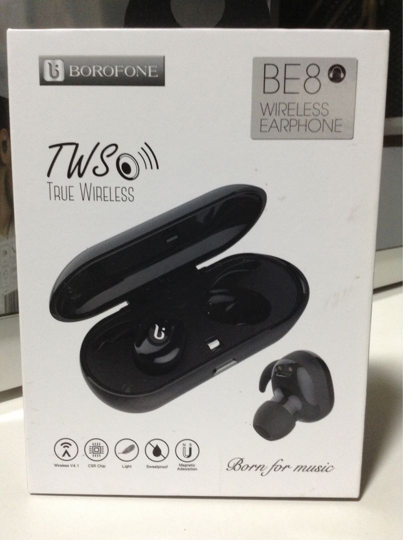 wireless headphones with storage for music