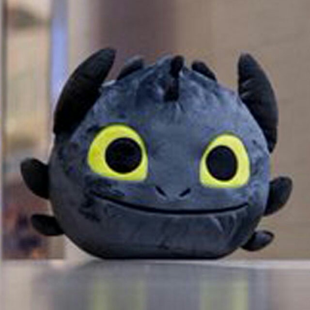 toothless plush pillow