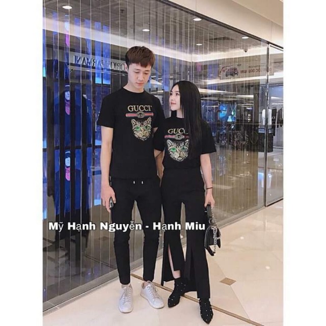 Couple gucci tee, Women's Fashion, Tops 