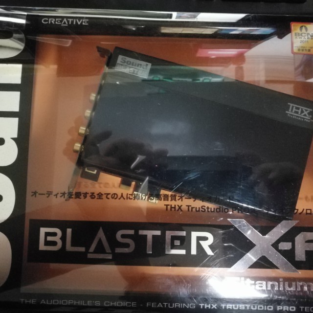 Creative Sound Blaster X-Fi Titanium HD, Audio, Headphones & Headsets ...
