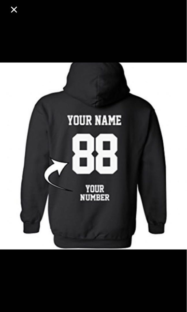 customised hoodie