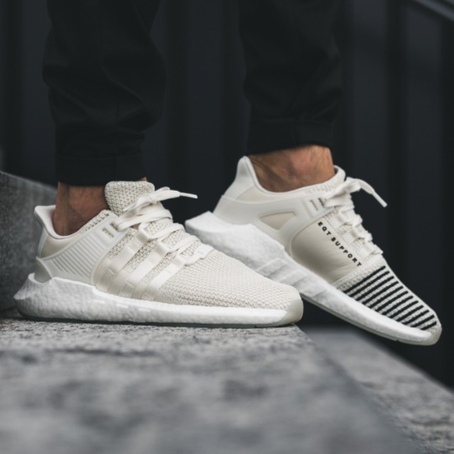 FAST!!) Adidas EQT Support 93/17 Off White, Men's Fashion, Footwear on  Carousell