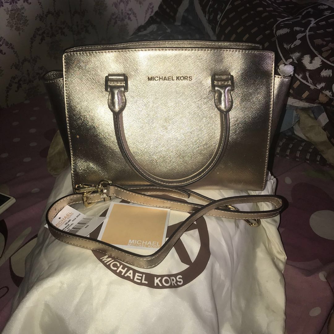 michael kors selma gold