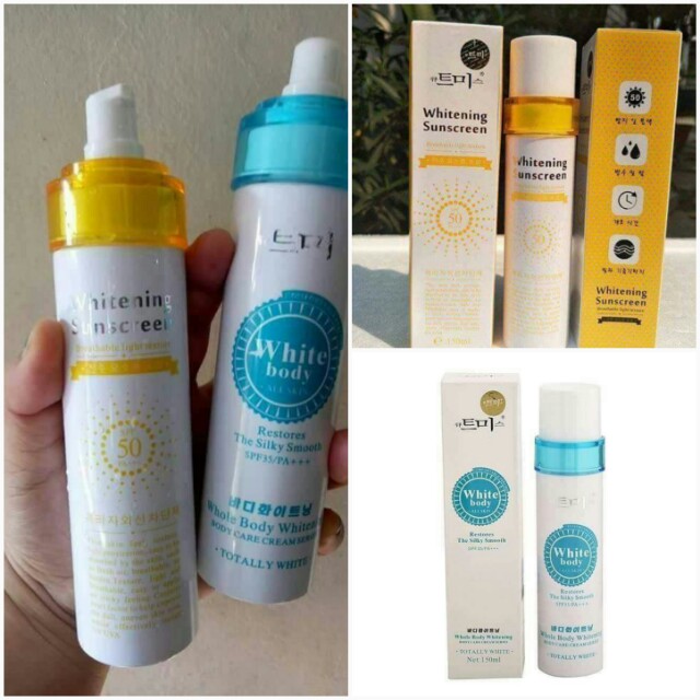 body lotion whitening korea