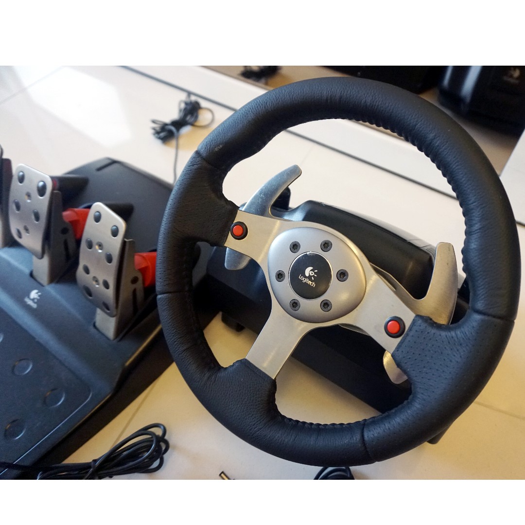 Logitech G25 Racing Wheel, Video Gaming, Gaming Accessories, Virtual  Reality on Carousell