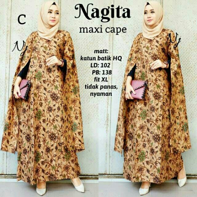 Long Jubah Batik Dress Women S Fashion Muslimah Fashion On Carousell Model jubah batik saat ini memang tengah populer di kalangan pecinta fashion indonesia. long jubah batik dress