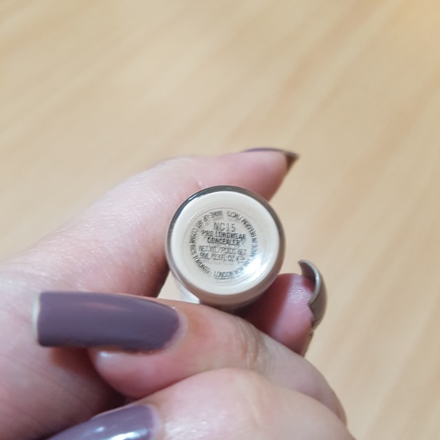 MAC Prolongwear Concealer in NC15 (Category: Makeup) located in Quezon City. Submitted by rdl09 (Listing ID 160564566, Image 3). Description: 87% left.