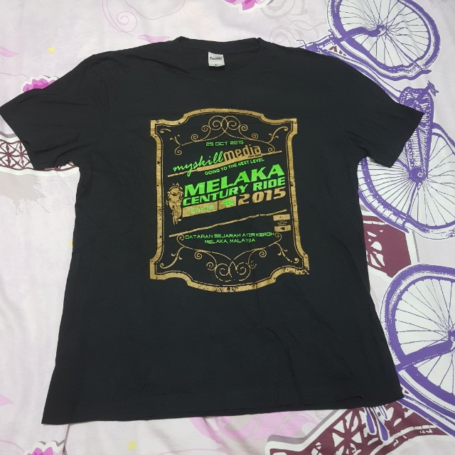 Melaka Century Ride 2015 Finisher T Shirt Sports Sports Apparel On Carousell
