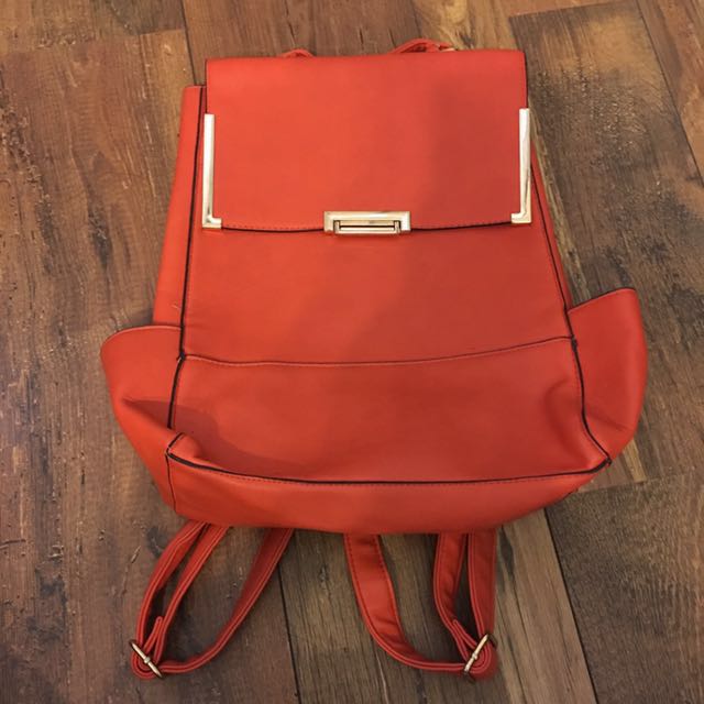 new look orange bag