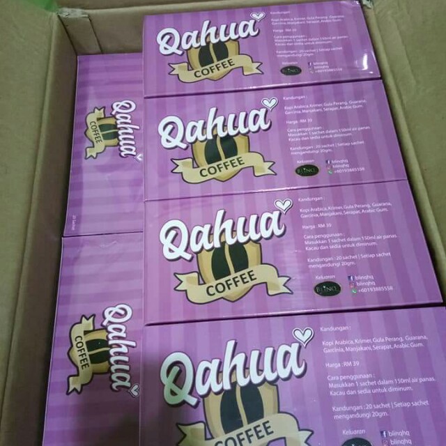Qahua Coffee Health Nutrition Health Supplements Health Food Drinks Tonics On Carousell