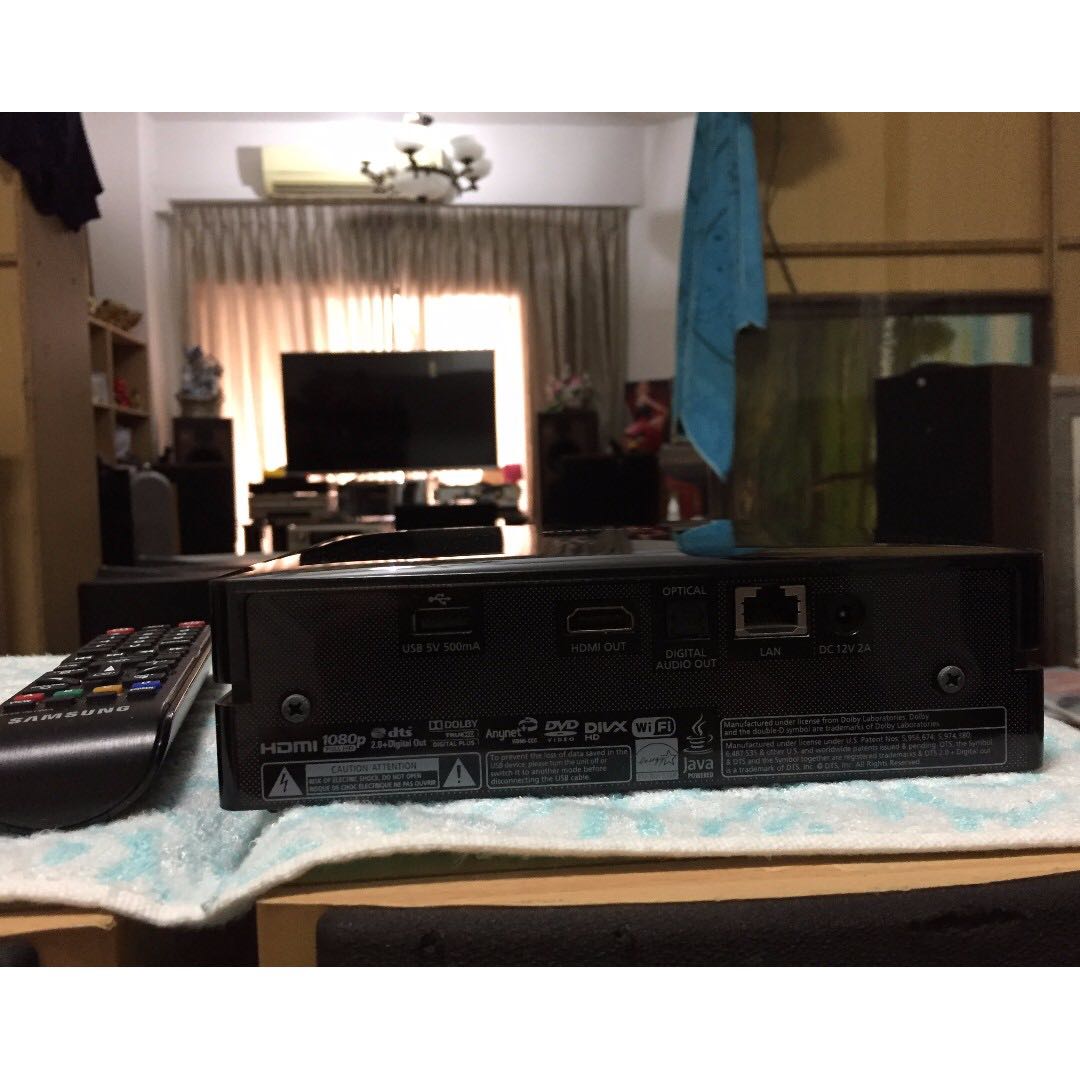 Samsung Bd Es6000 Smart 3d Blu Ray Disc Player With Wi Fi With