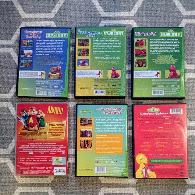 Sesame street Dvd educational discovery, Hobbies & Toys, Music & Media