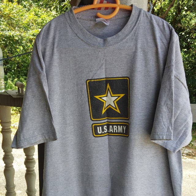 US Army Shirt, Men's Fashion, Tops & Sets, Tshirts & Polo Shirts on ...