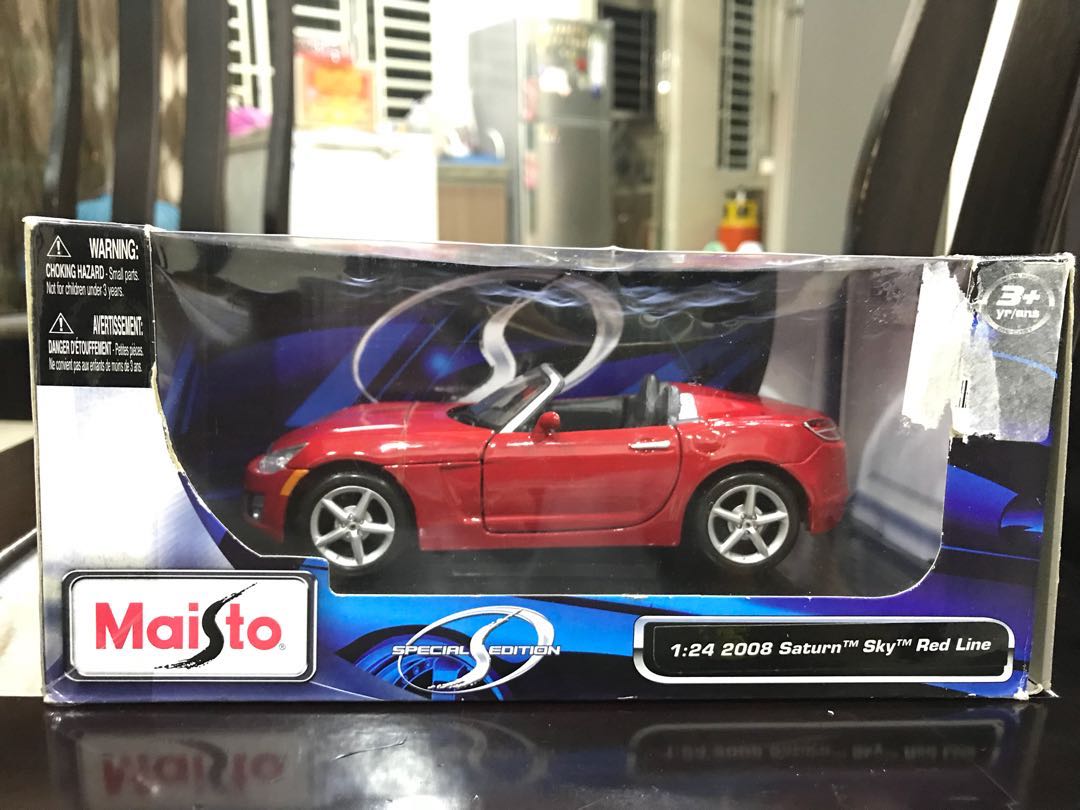 2008 Saturn Sky Red Line 1 24 Car Hobbies Toys Collectibles