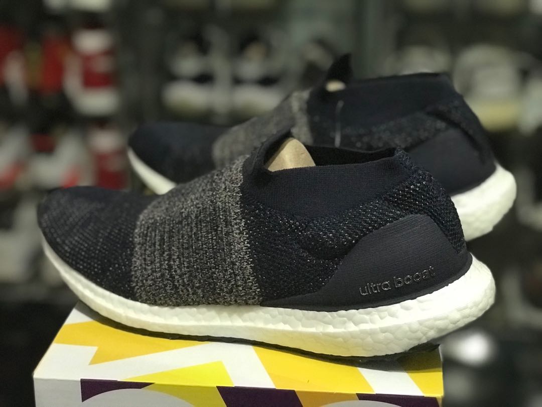 ultra boost laceless legend ink