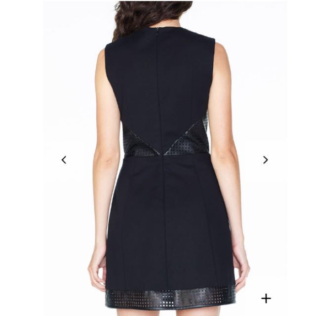 Armani exchange leather dress sale