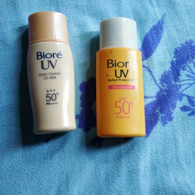 Biore Uv Sunblock Health Beauty Skin Bath Body On Carousell