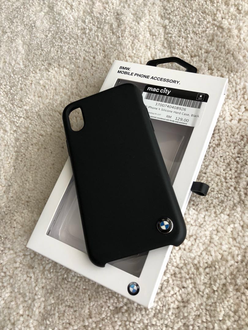 Allergic line To seek refuge BMW iPhone X Silicone Hard Case Black, Mobile Phones & Gadgets, Mobile &  Gadget Accessories, Cases & Covers on Carousell