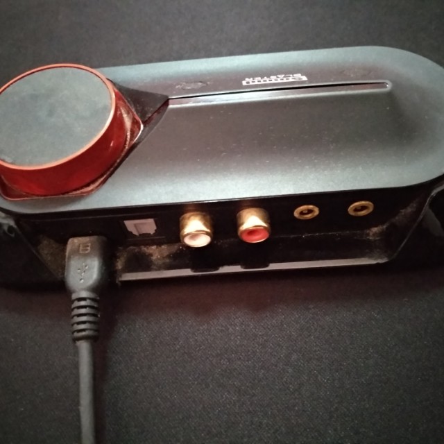 Creative Omni Sound Blaster 5.1 Surround External Sound Card, TV