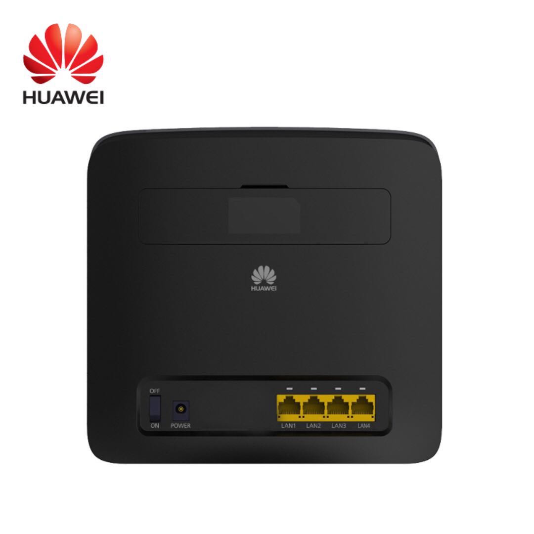 Huawei E5186 4G LTE Router, Dual Band Antenna Wireless Router (Black