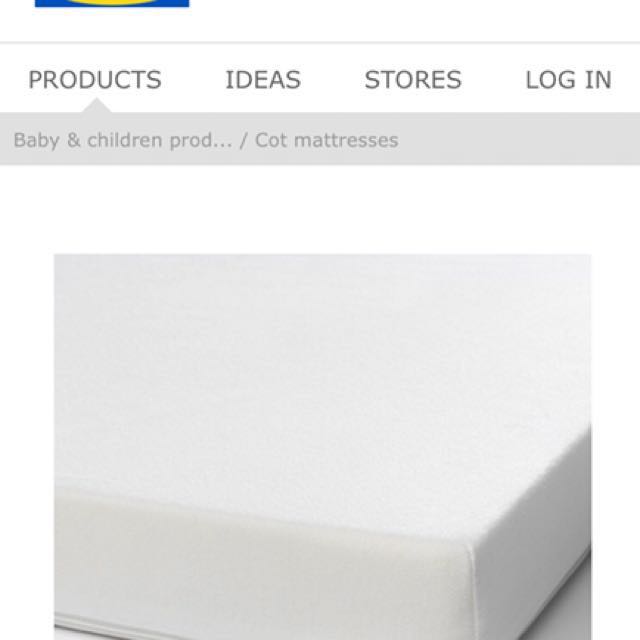 vyssa cot mattress