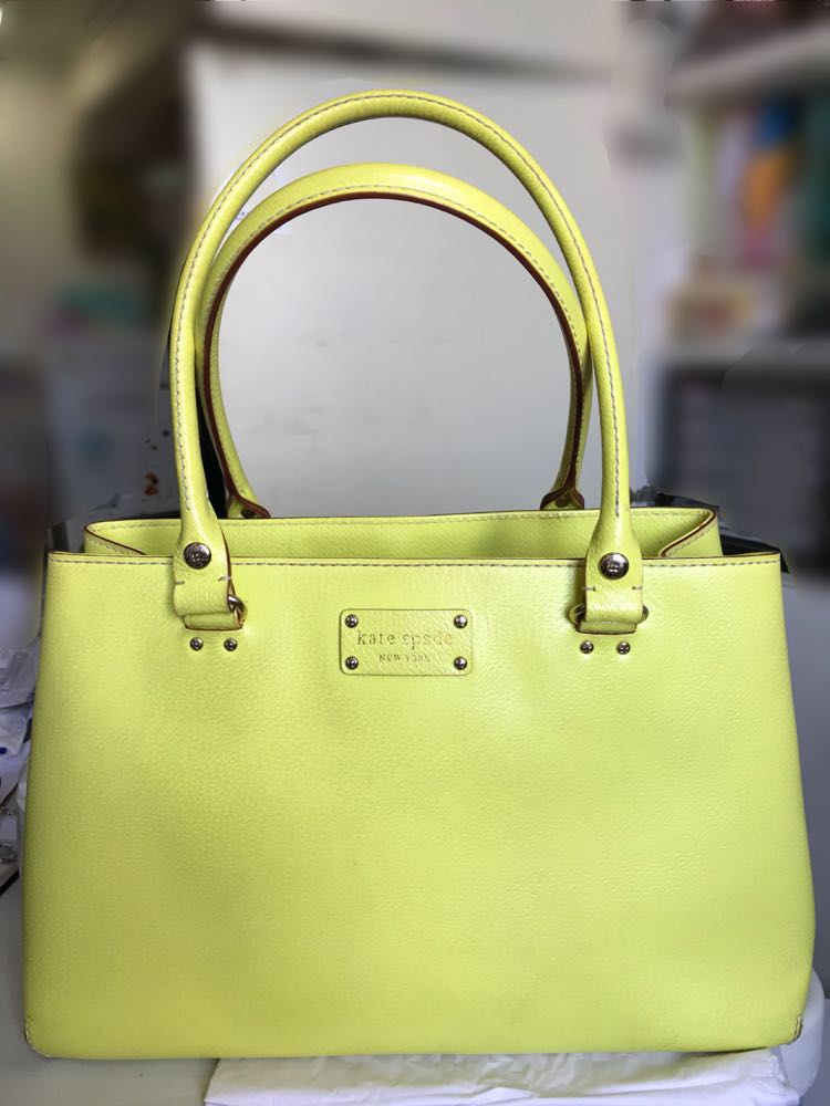 Kate Spade Bag Yellow Green Lime Luxury Bags Wallets On Kate Spade Bag Yellow Green Lime Luxury Bags Wallets On Carou