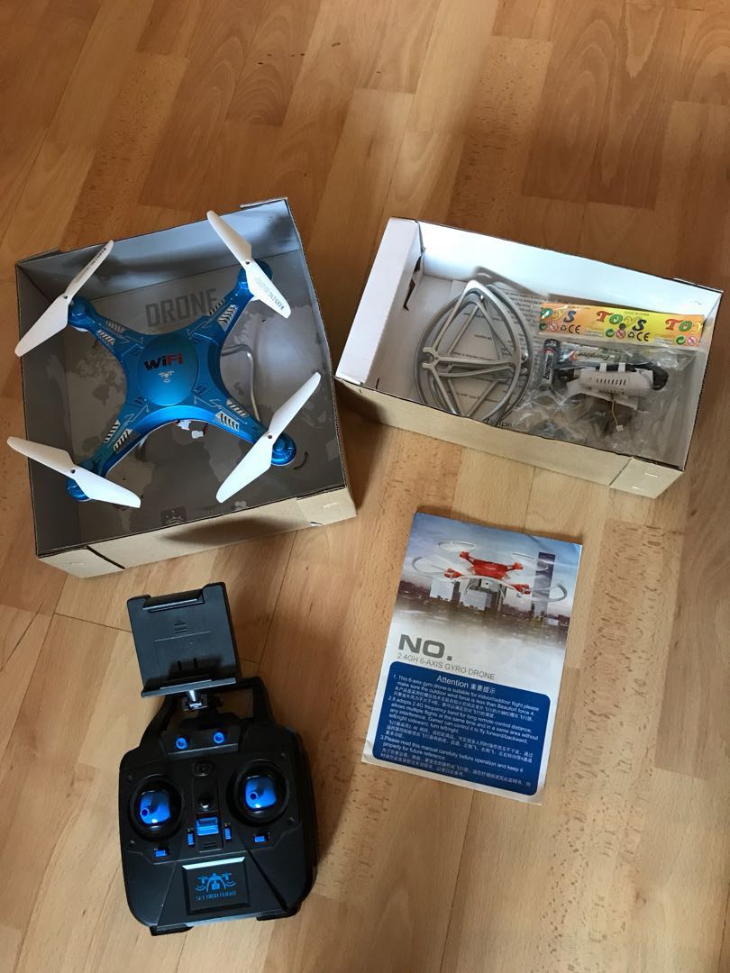 KK 6 Drone Blue