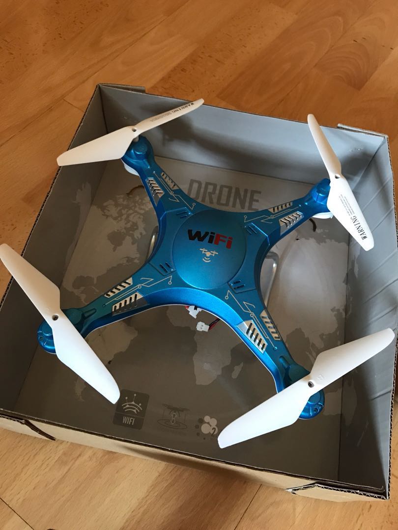 KK 6 Drone Blue