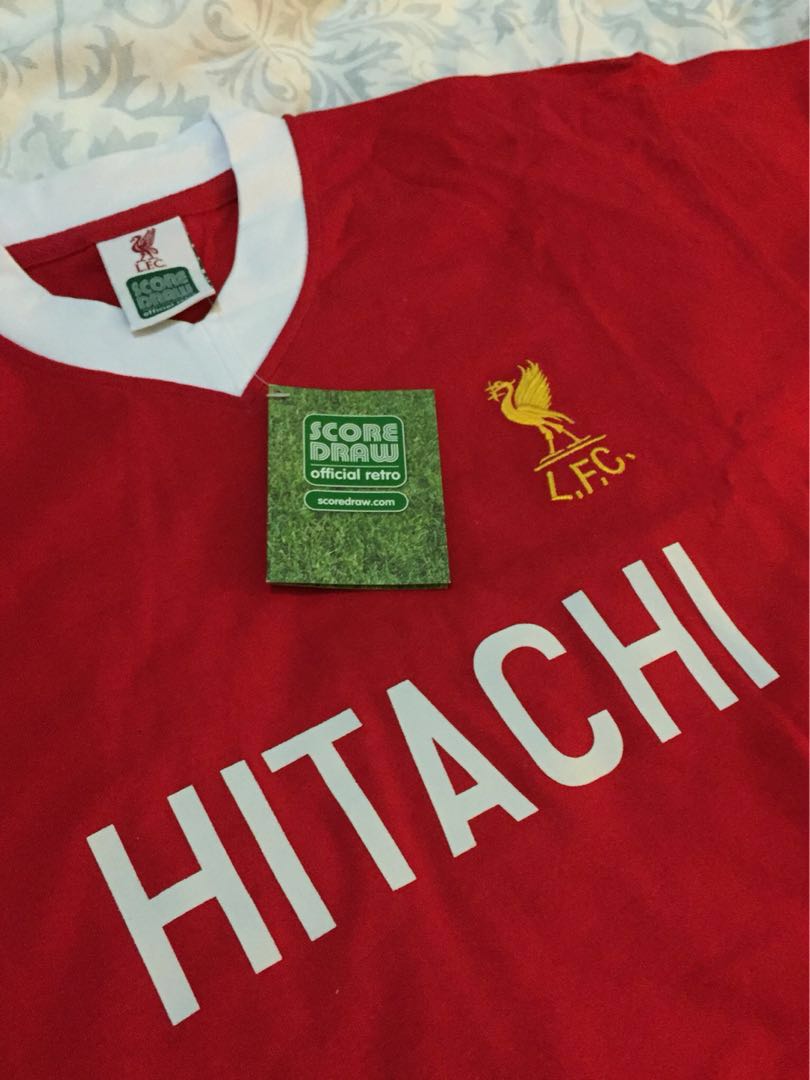 Lfc hitachi best sale home shirt 78