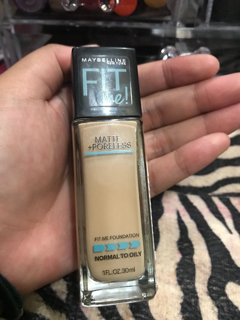 Maybelline Fit Me Foundation Produk Badan Dan Kecantikan Makeup Di