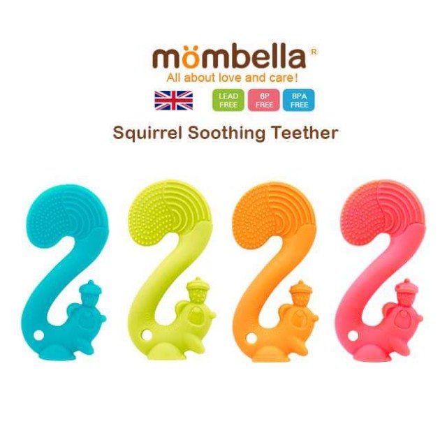 Mombella squirrel teether 2025