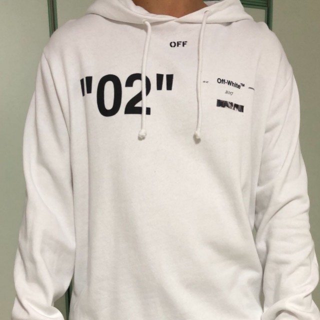 off white 02 caravaggio hoodie
