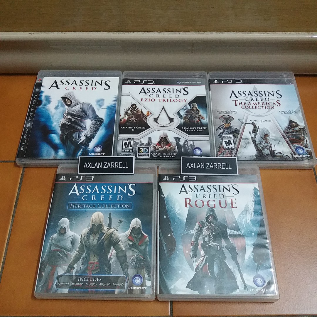 Assassin's Creed Heritage Collection Region 3 English PS3 Complete Rare