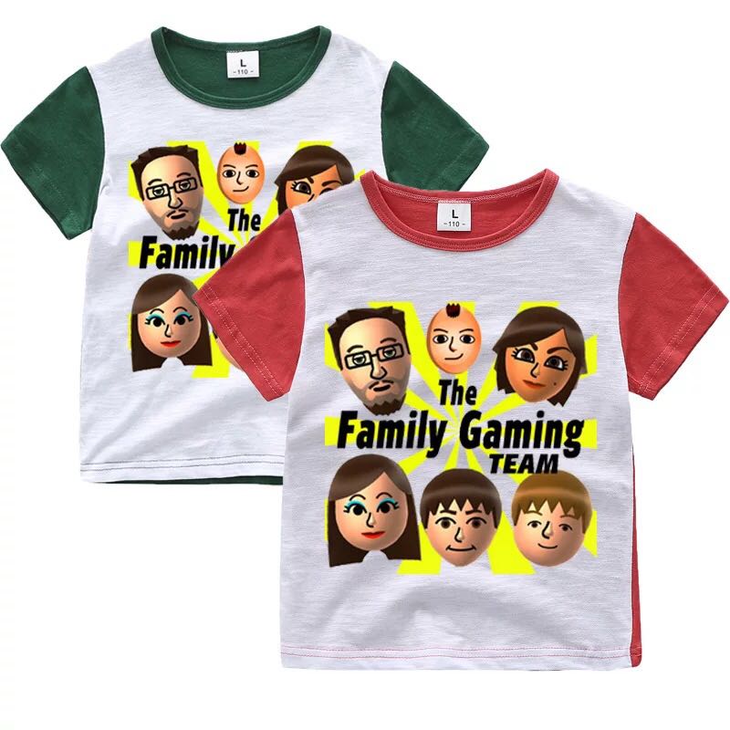 Details About Roblox Fgteev Childrens Suit Short Sleeved T Shirt Two Piece Childrens Casual