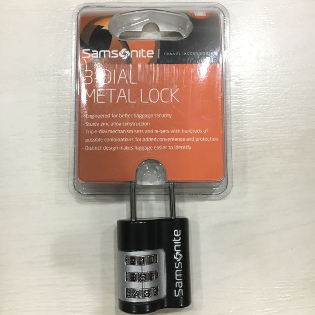 samsonite lock