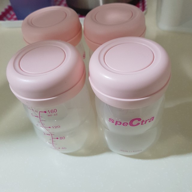 Spectra Breastmilk Storage Bottles wide neck, Babies & Kids, Nursing & Feeding on Carousell