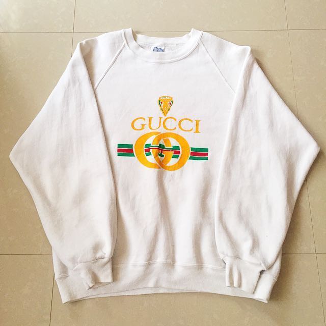 vintage gucci bootleg sweatshirt