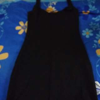 Dress hitam stretch